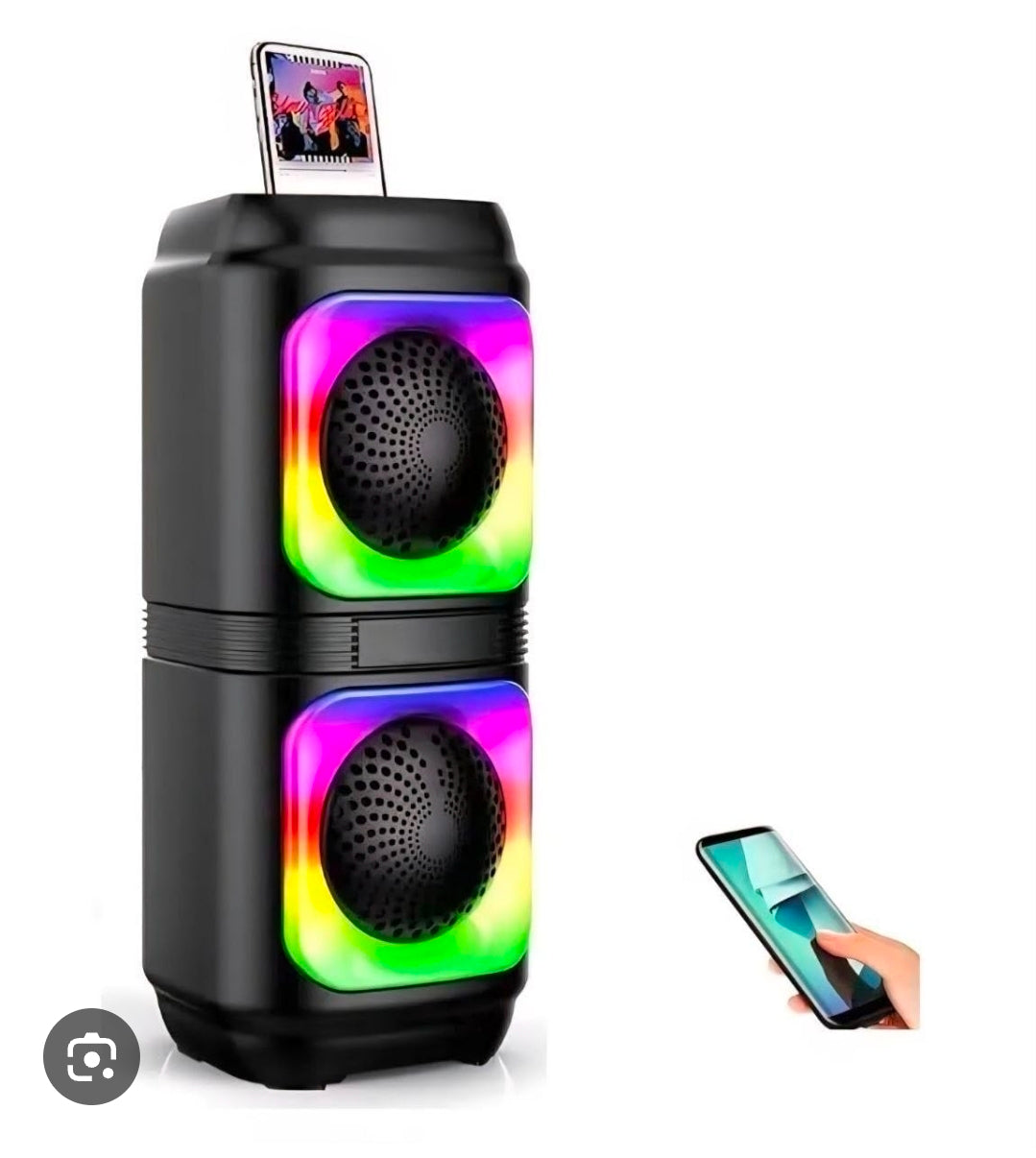 Portable karaoke speaker